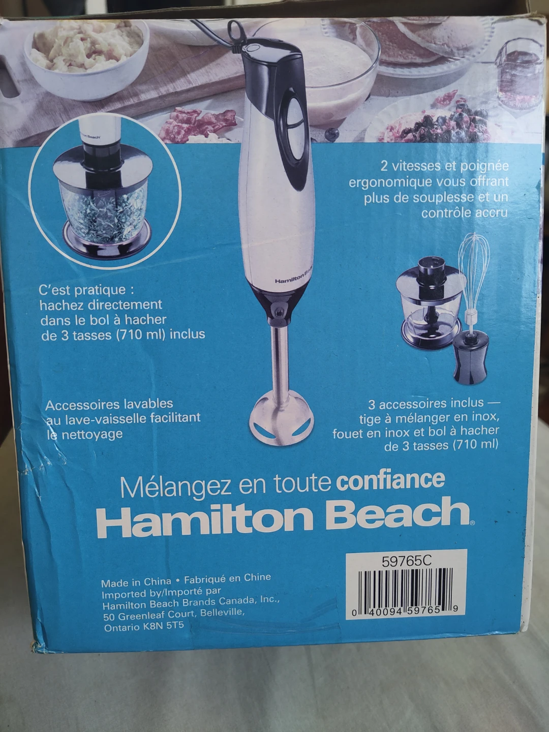 Hamilton Beach Immersion Blender - photo 2
