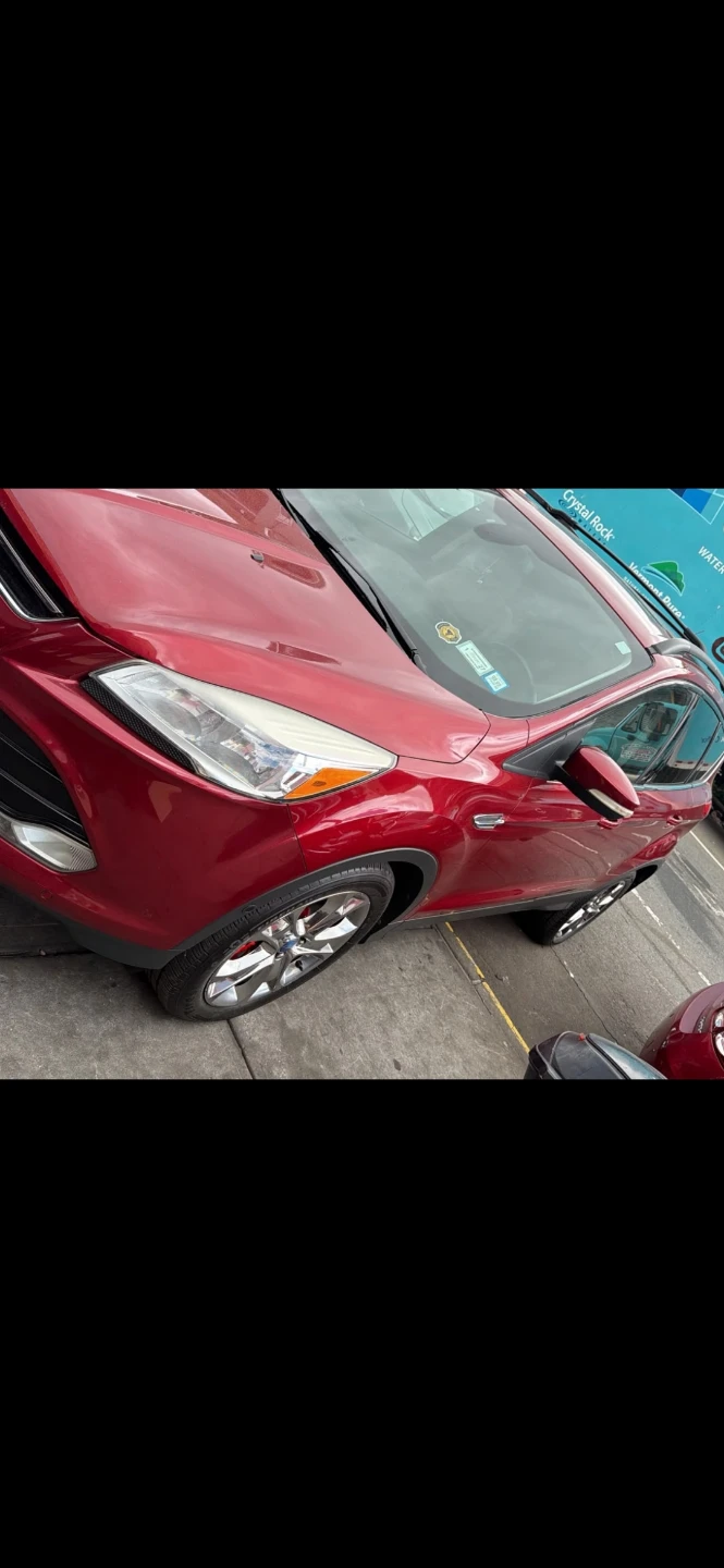 Red Ford Escape SUV - photo 2