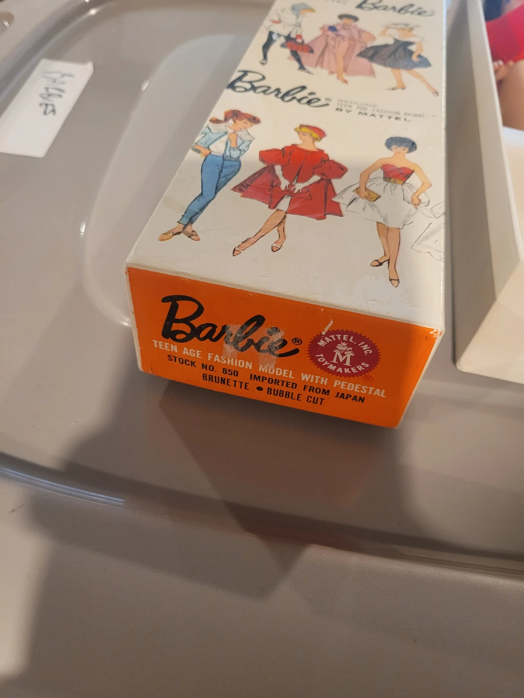 Vintage Barbie Teen Age Fashion Model Brunette Bubble Cut Doll - photo 2