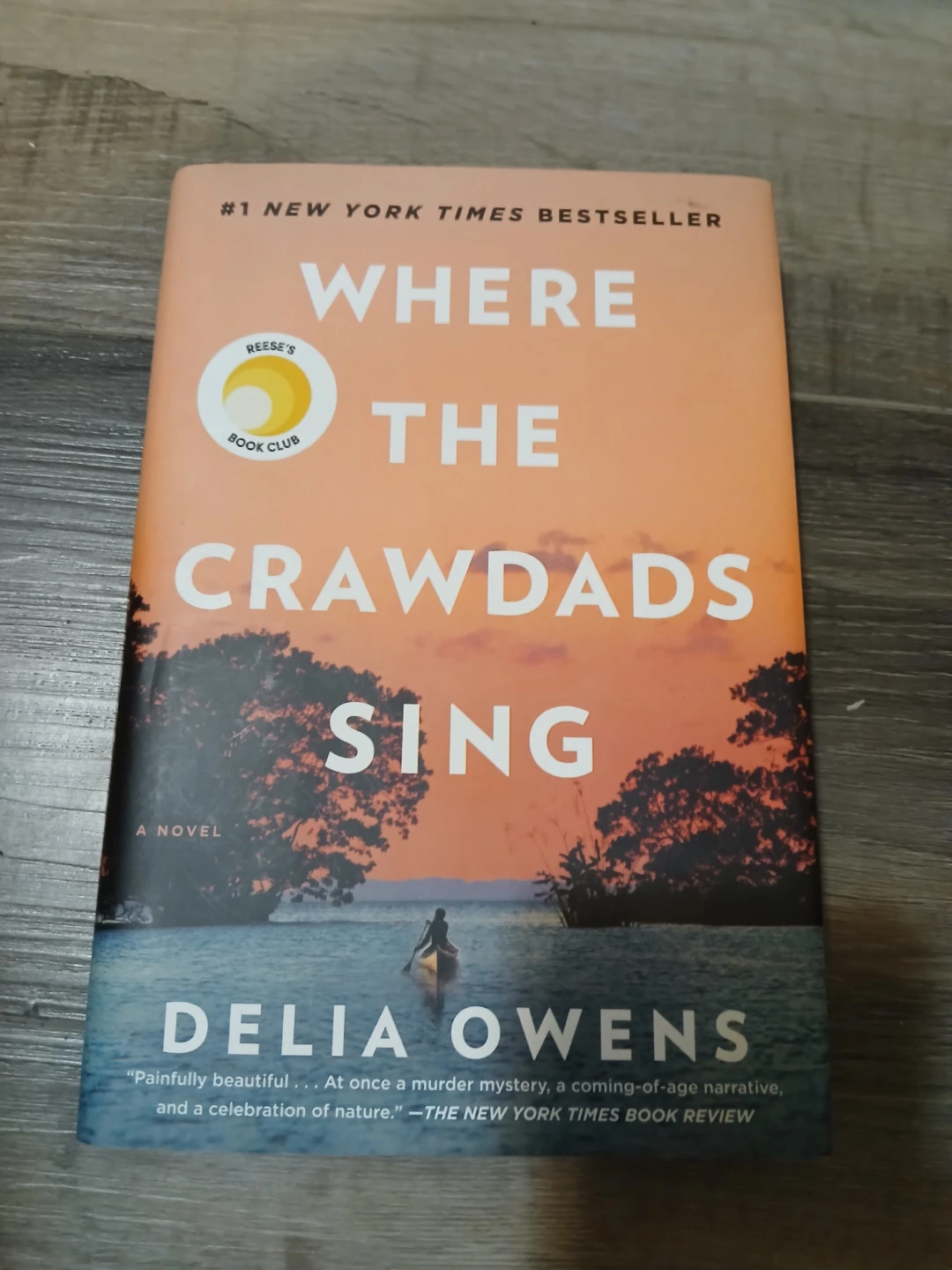 Where the Crawdads Sing by Delia Owens - Hardcover Novel