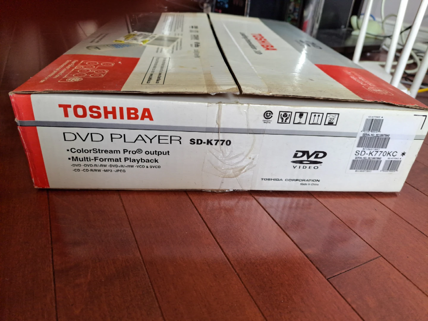 Toshiba SD-K770 DVD Player - photo 3