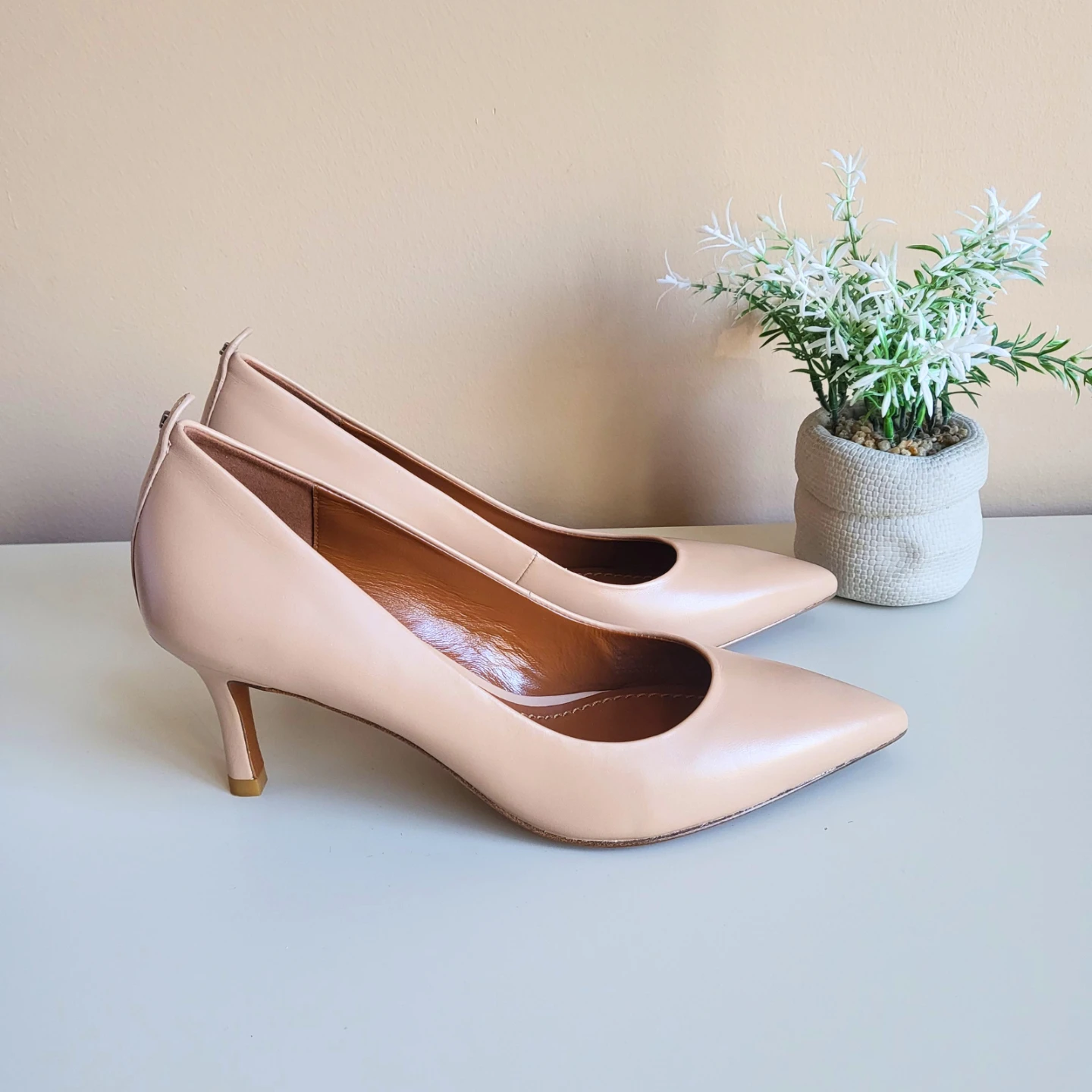 Coach Waverly 65 Leather Beechwood Heels! 👠 - photo 4