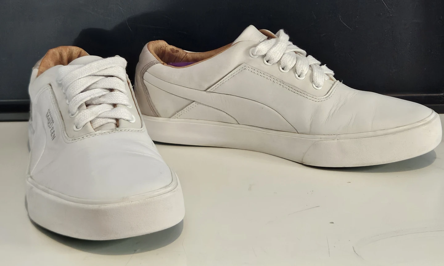 Alexander McQueen x Puma White Leather Sneakers - photo 5