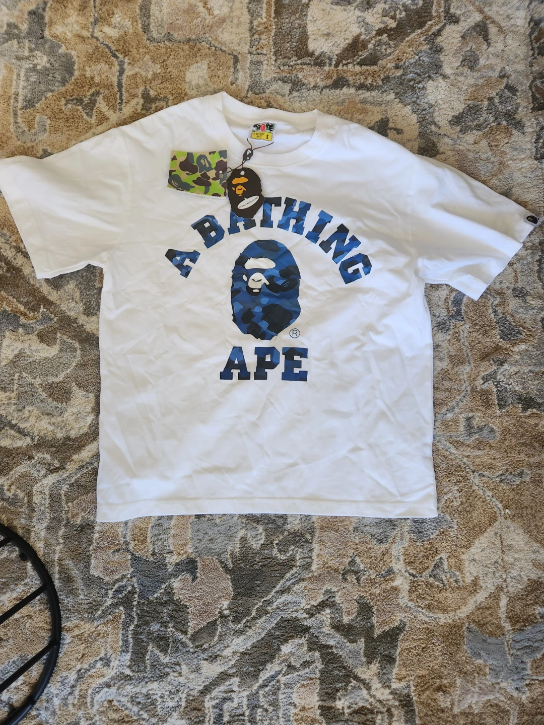 A Bathing Ape T-Shirt White Size S