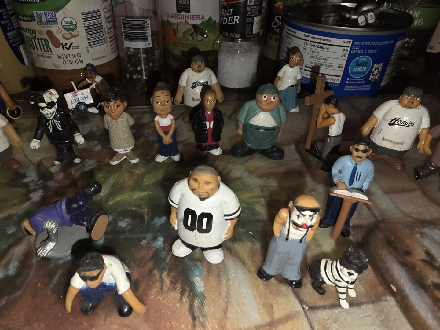 Lot of Homies Action Figures