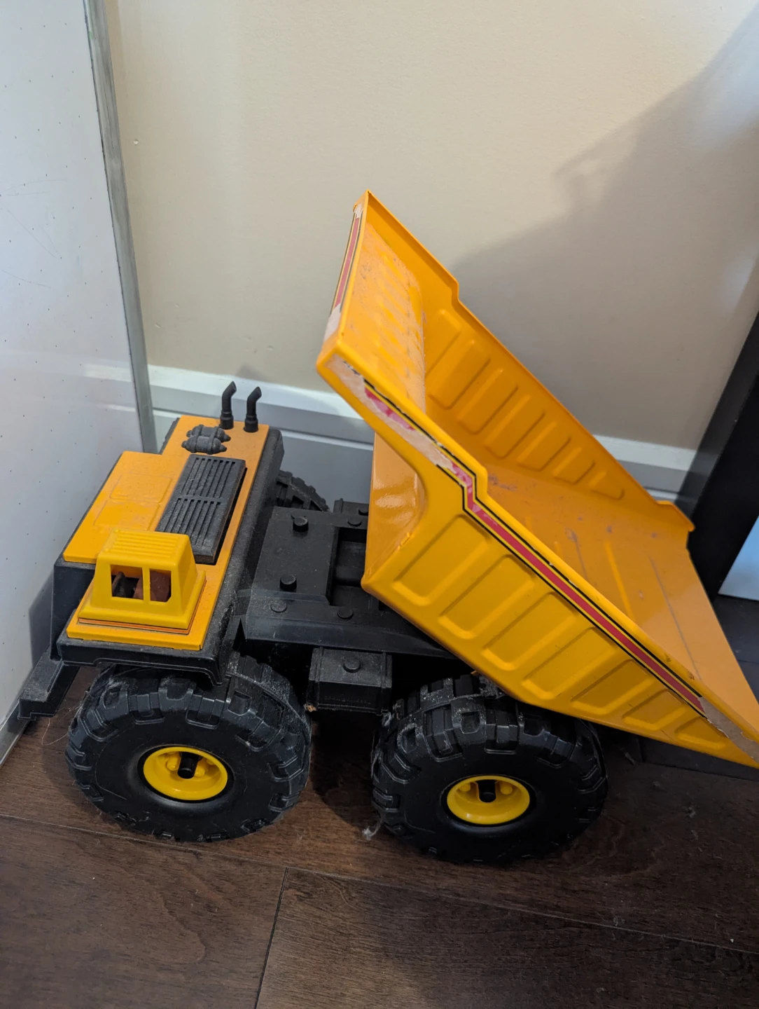 Yellow Tonka Dump Truck Toy