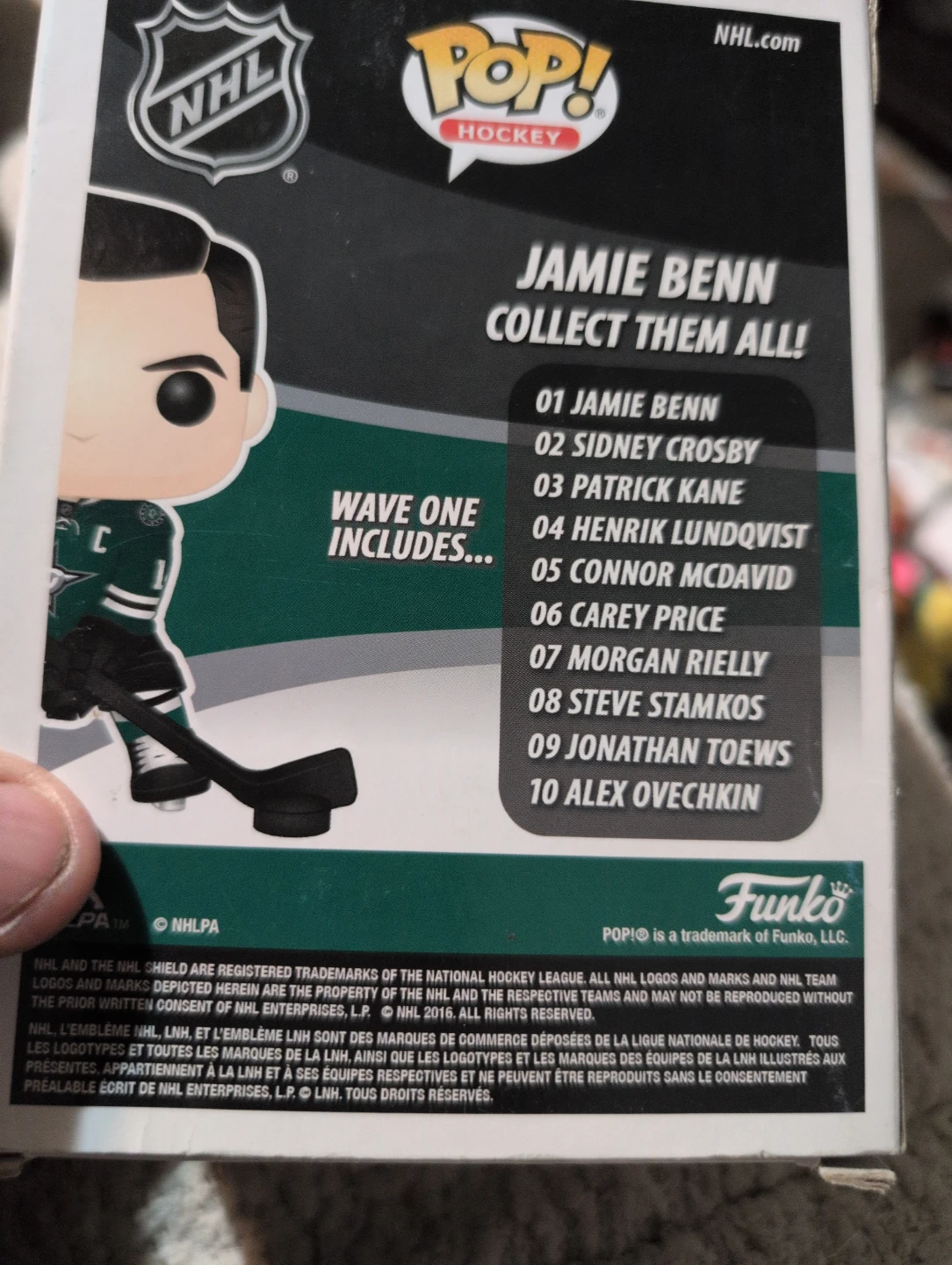 Funko Pop! Hockey Jamie Benn Vinyl Figure #01 - photo 2