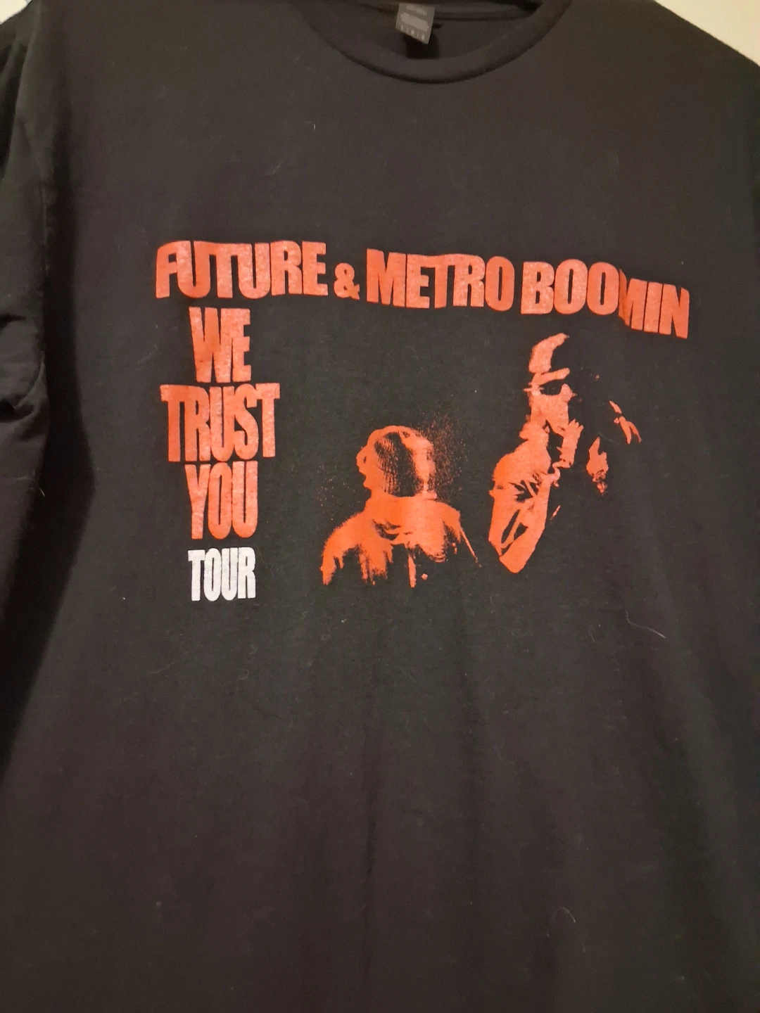 Future & Metro Boomin We Trust You Tour T-Shirt Size Large - photo 2