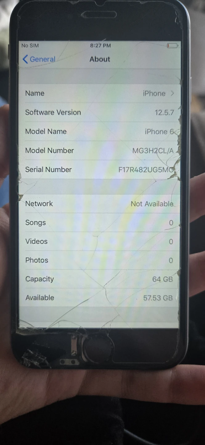 Apple iPhone 6 - 64GB - Silver (Unlocked)