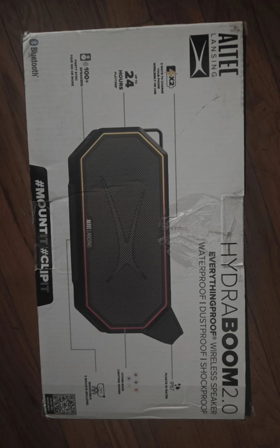 Altec Lansing Hydraboam 2.0 Waterproof Wireless Speaker
