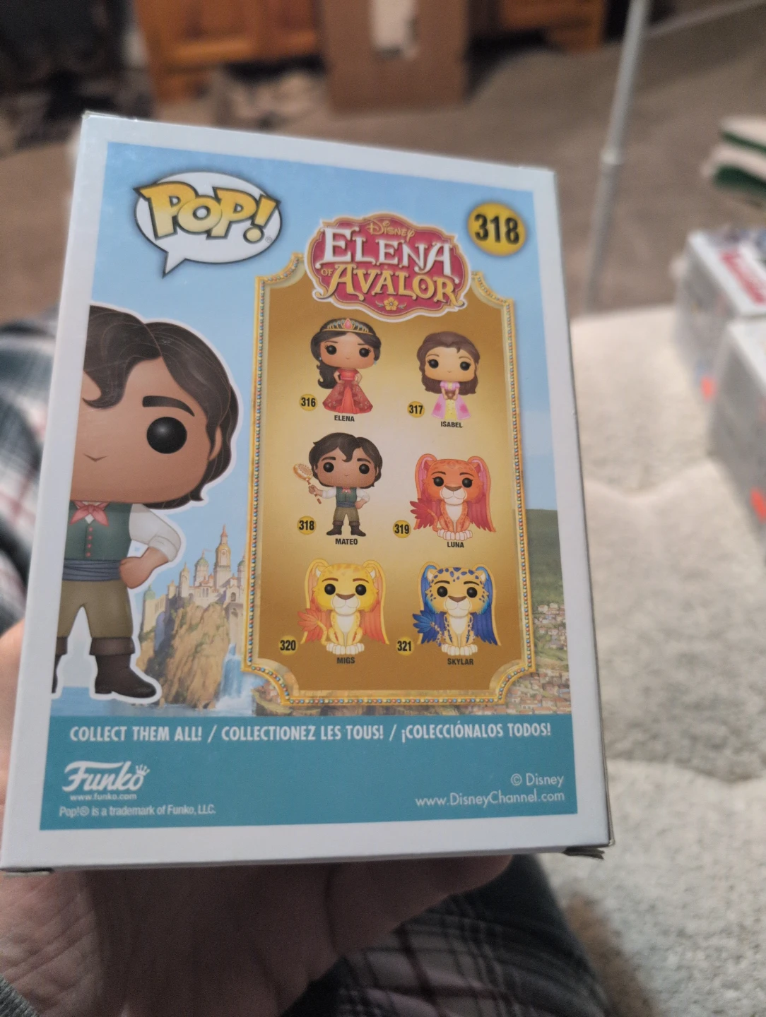 Funko Pop! Disney Elena of Avalor Mateo #318 Vinyl Figure - photo 2