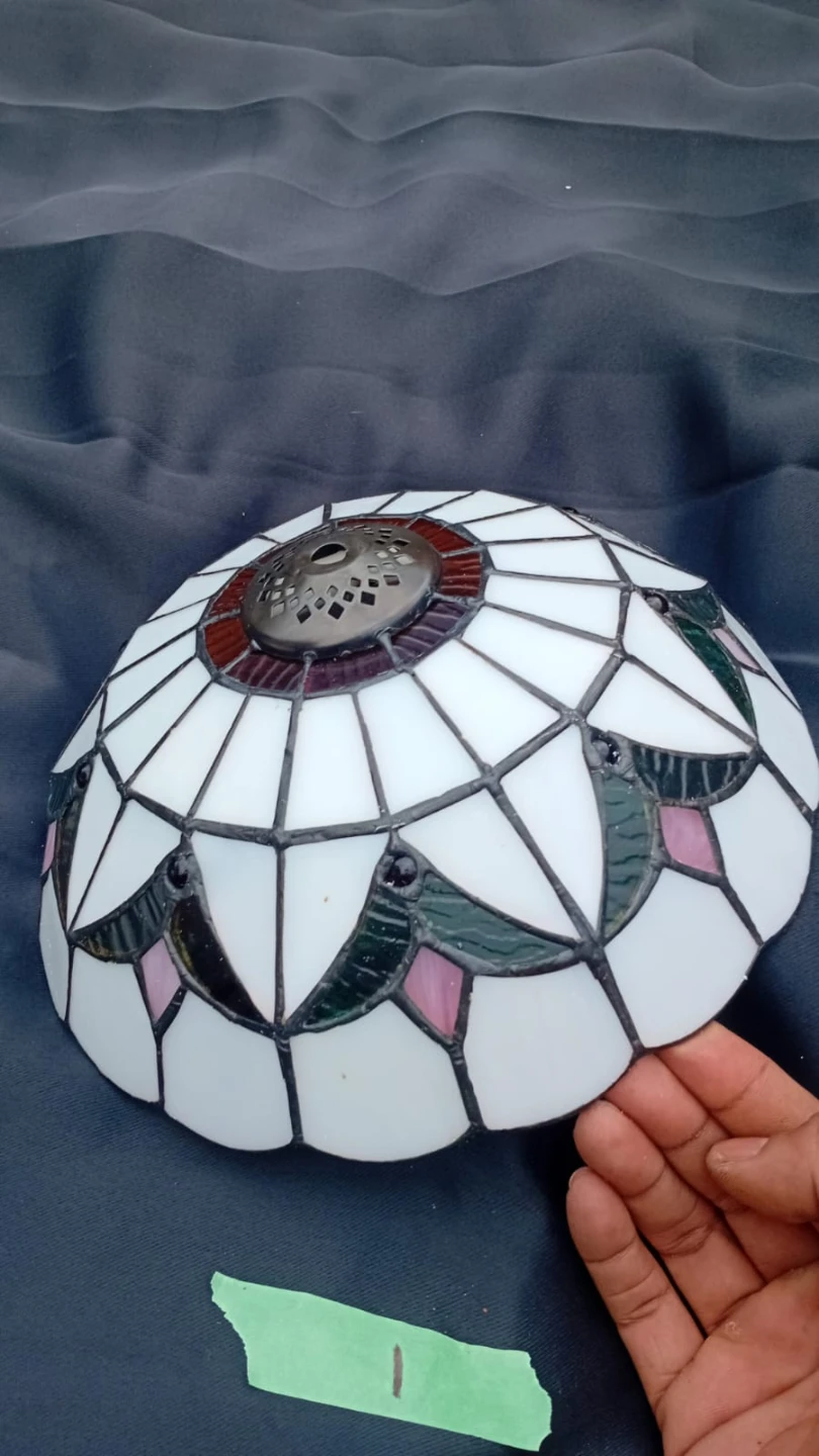 Tiffany Style Stained Glass Lampshade - Multiple Designs