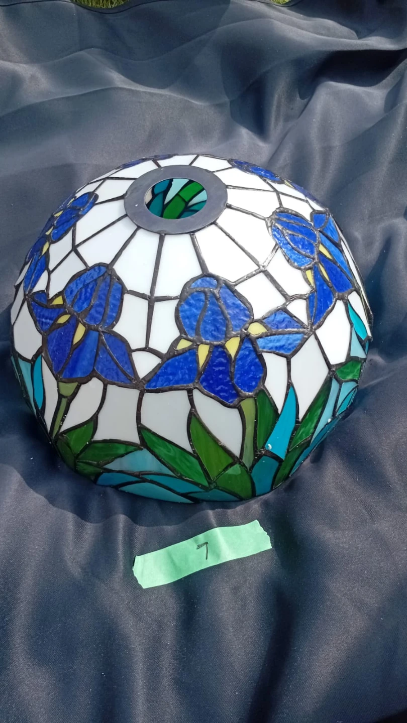 Tiffany Style Stained Glass Lampshade - Multiple Designs - photo 4