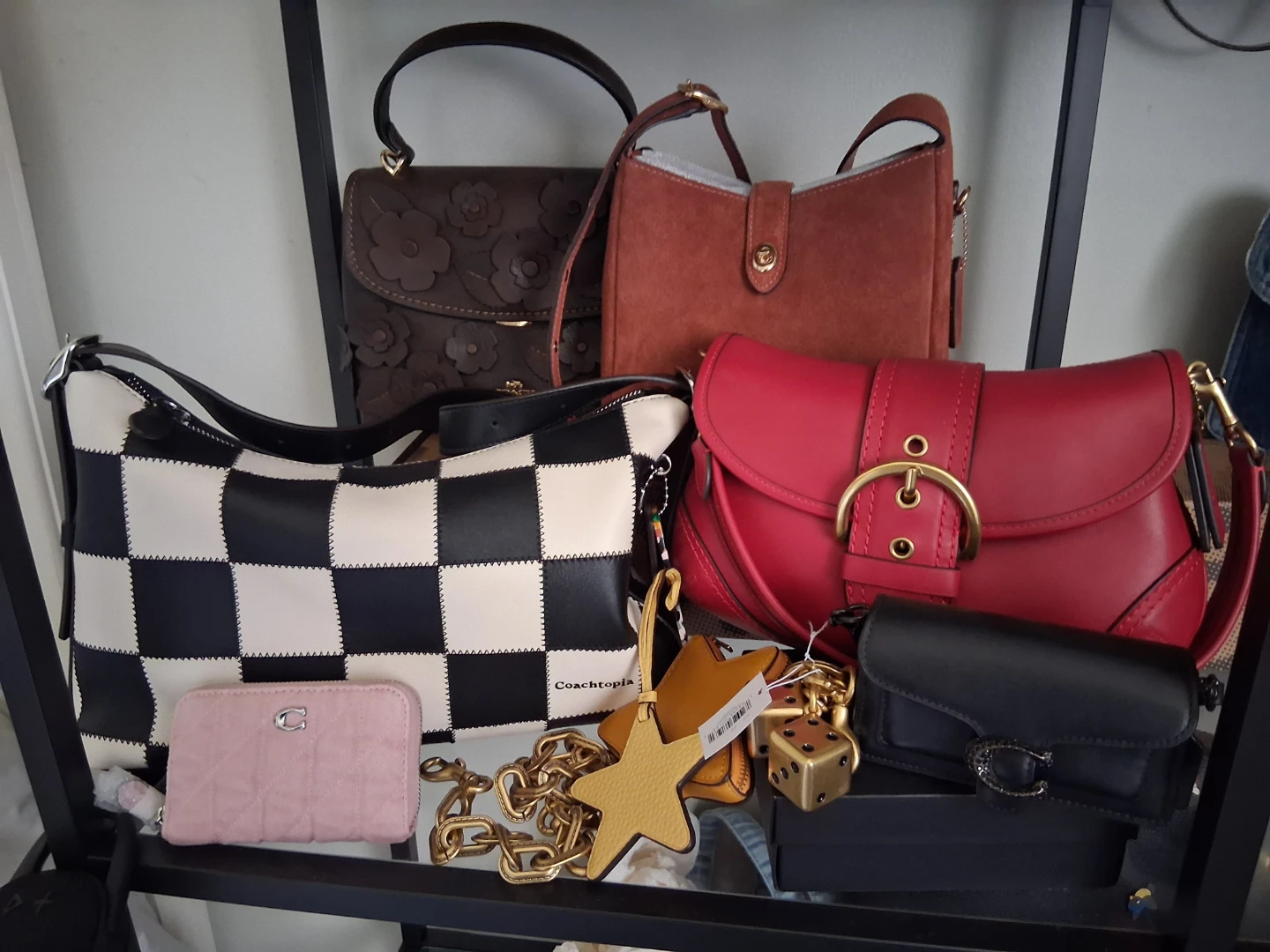 Coach bag and accessories