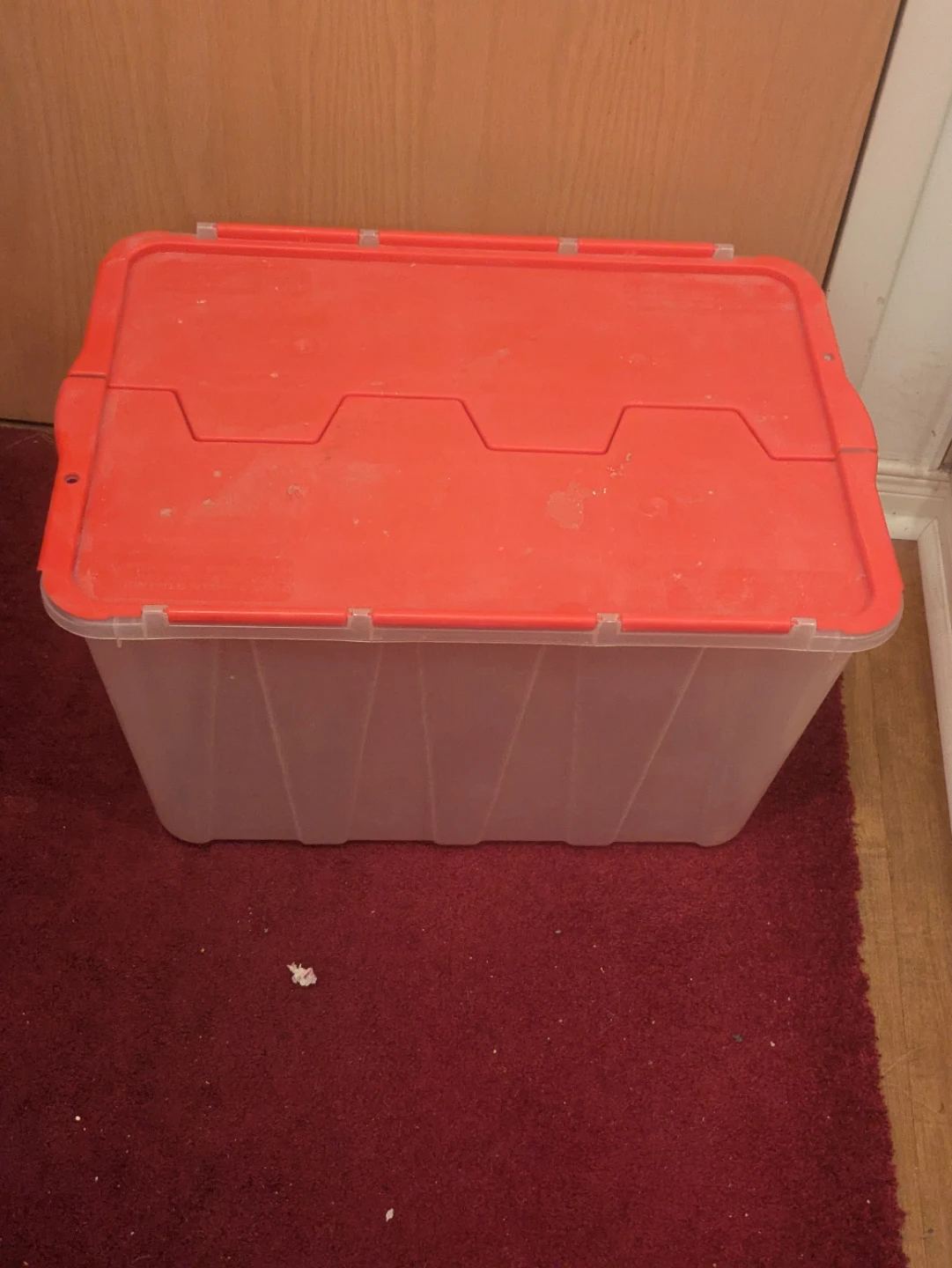 HDX 49 Liter Flip Top Tote Storage Box - photo 4