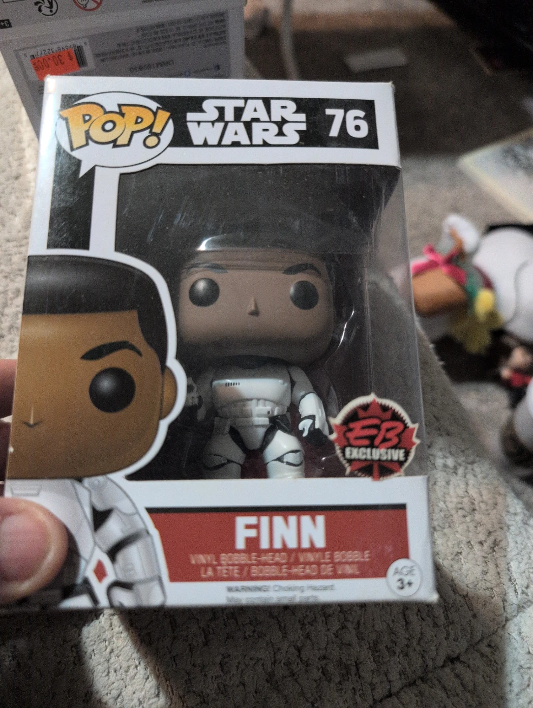 Funko Pop! Star Wars Finn #76 Vinyl Bobble-Head