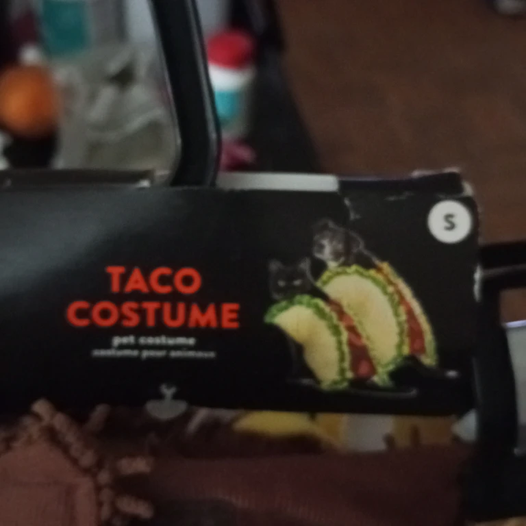 Taco Pet Costume - Size S - photo 3
