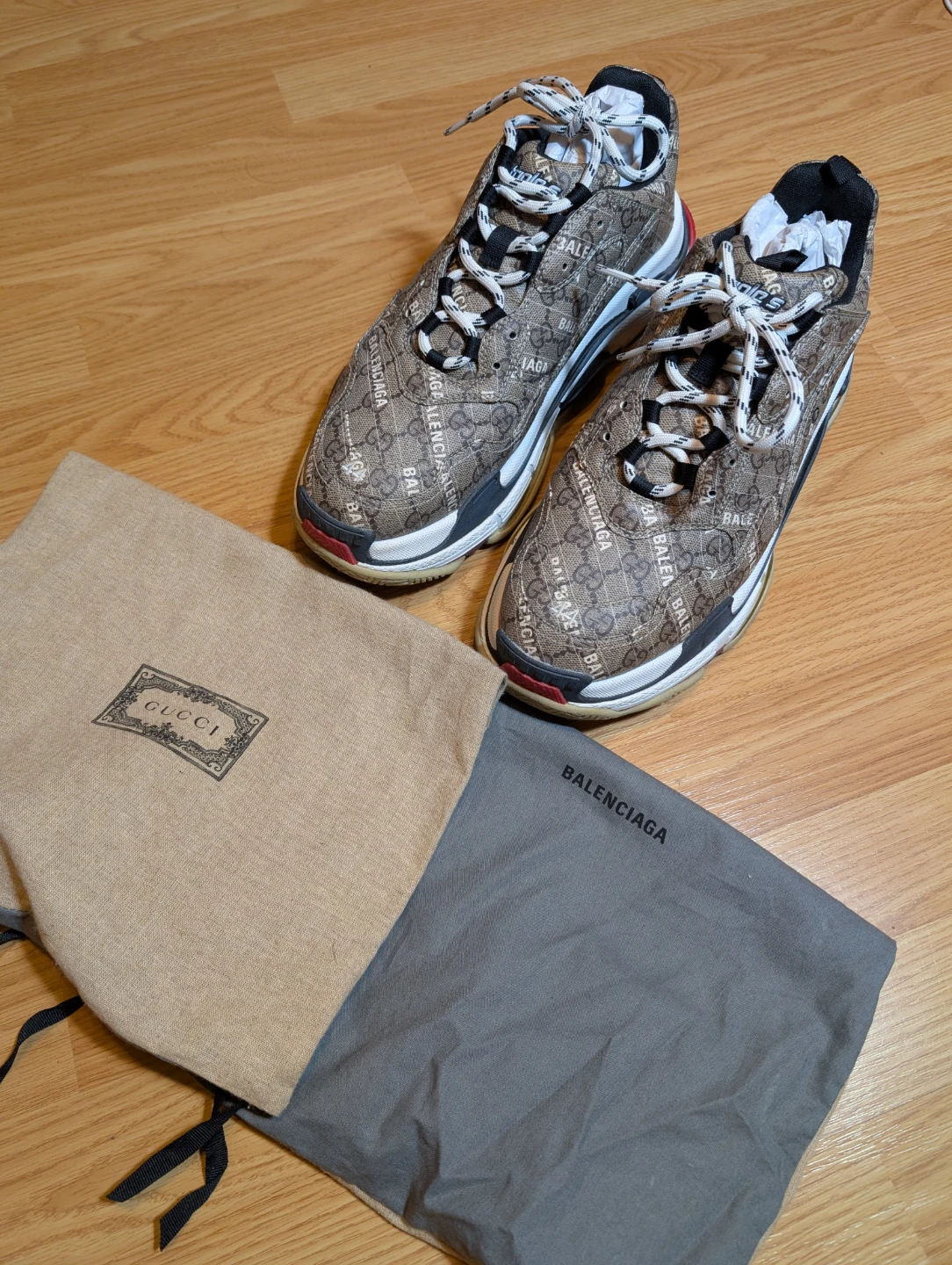 Balenciaga x Gucci Triple S Sneakers