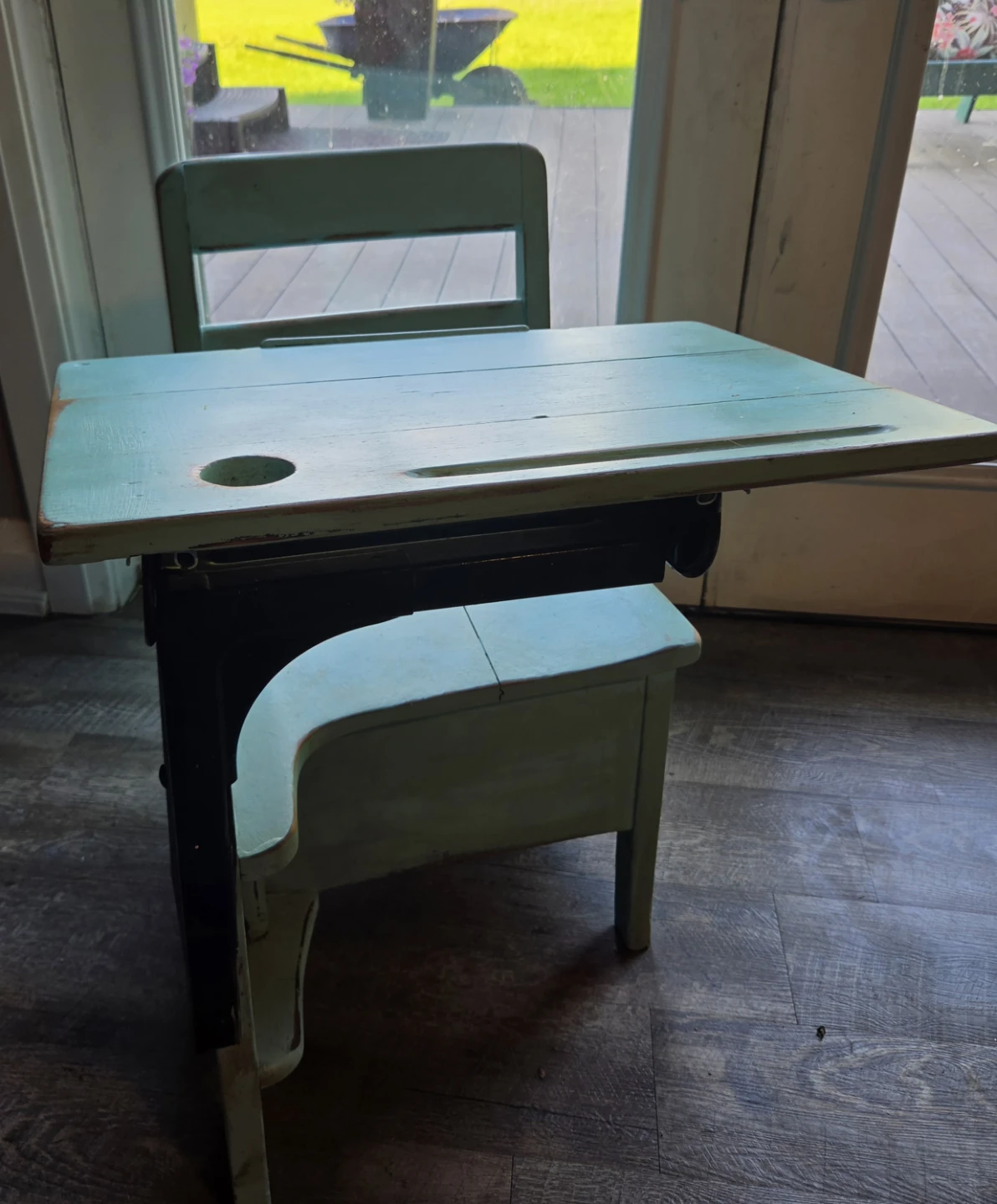 Vintage Children's School Desk