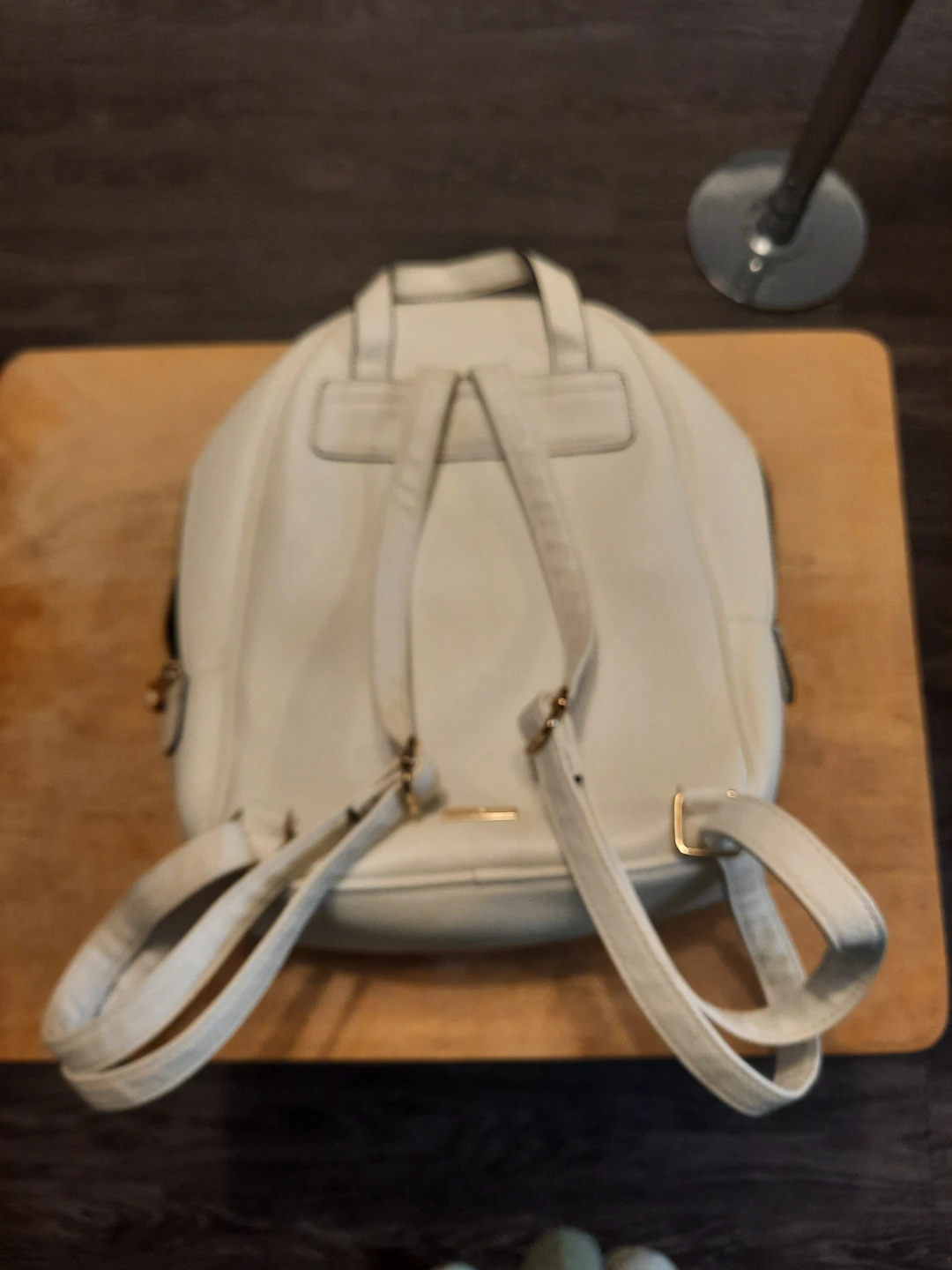 ALDO White Backpack with Floral Embroidery - photo 2