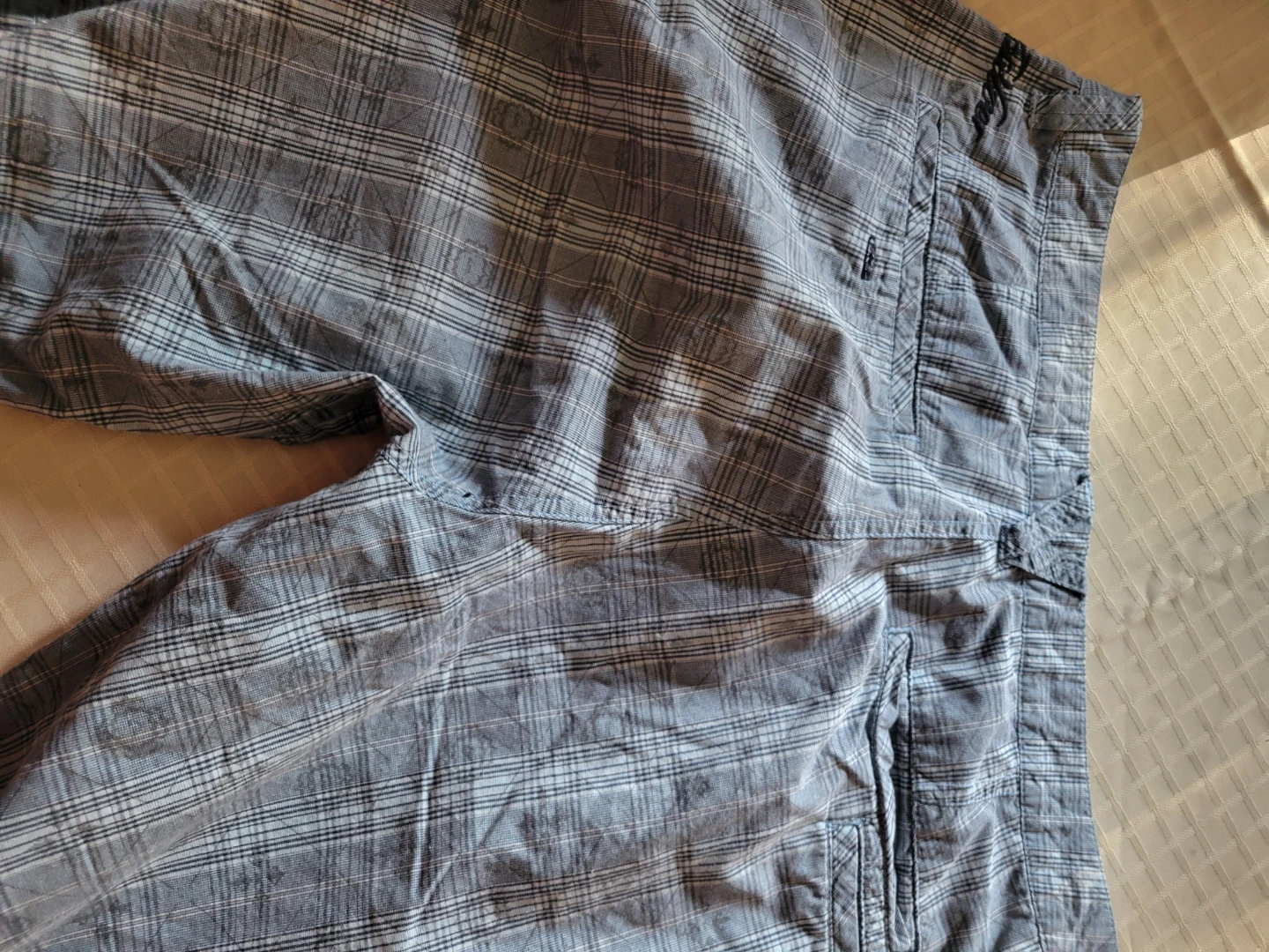 NEW Quiksilver Plaid Men's Shorts Size 34 - photo 4