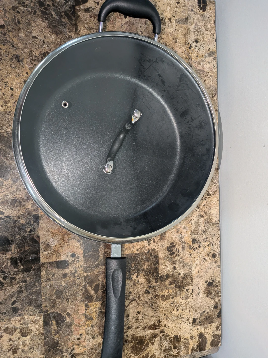 The Rock 3-Piece Non-Stick Cookware Set with Lids - photo 3