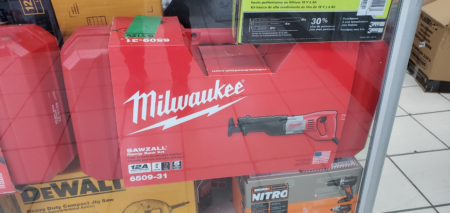 Milwaukee Tool 12 Amp 3/4 in. Stroke SAWZALL Reciprocating Saw - photo 2