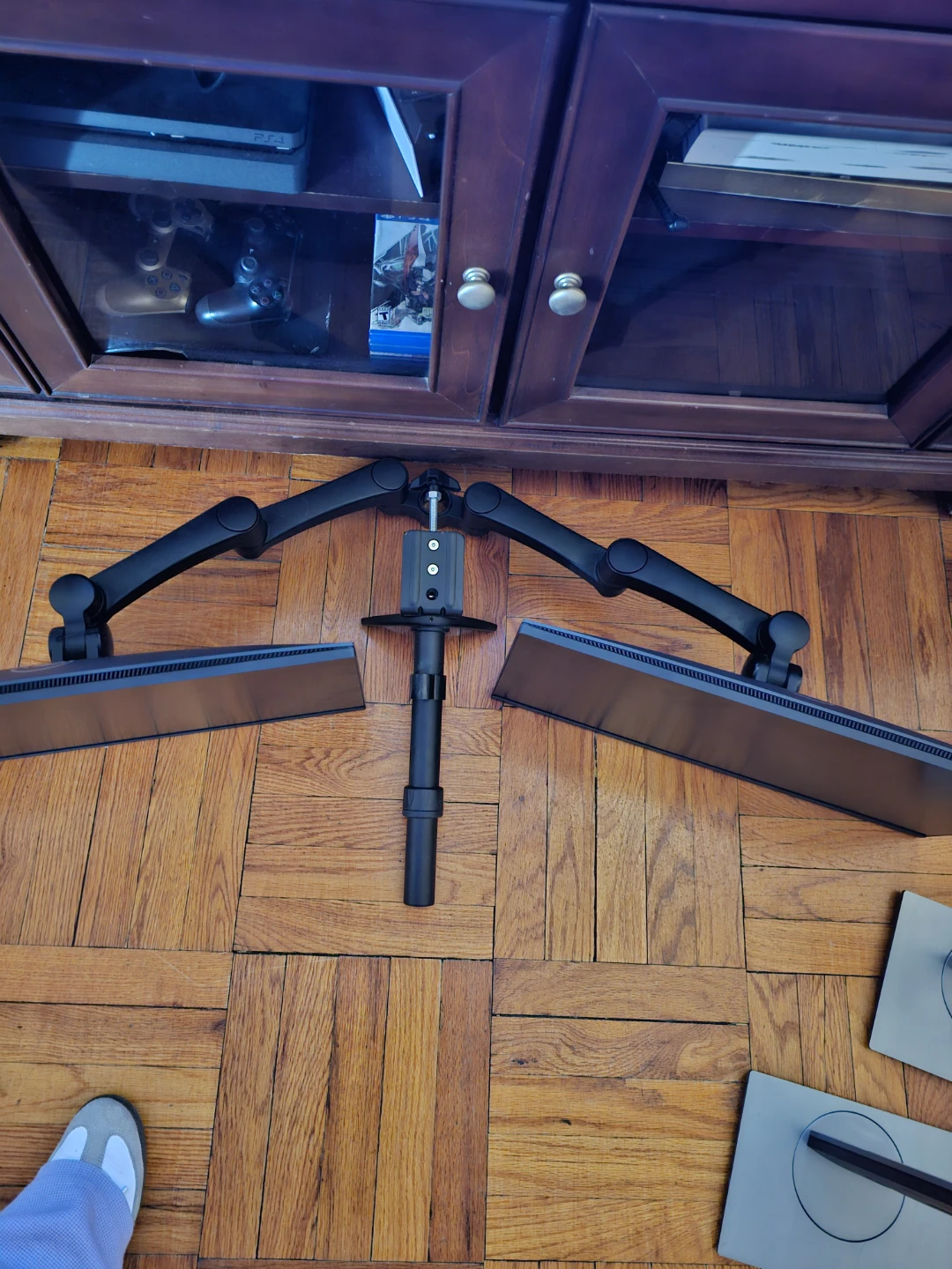 Dual Monitor Desk Mount Stand - photo 3