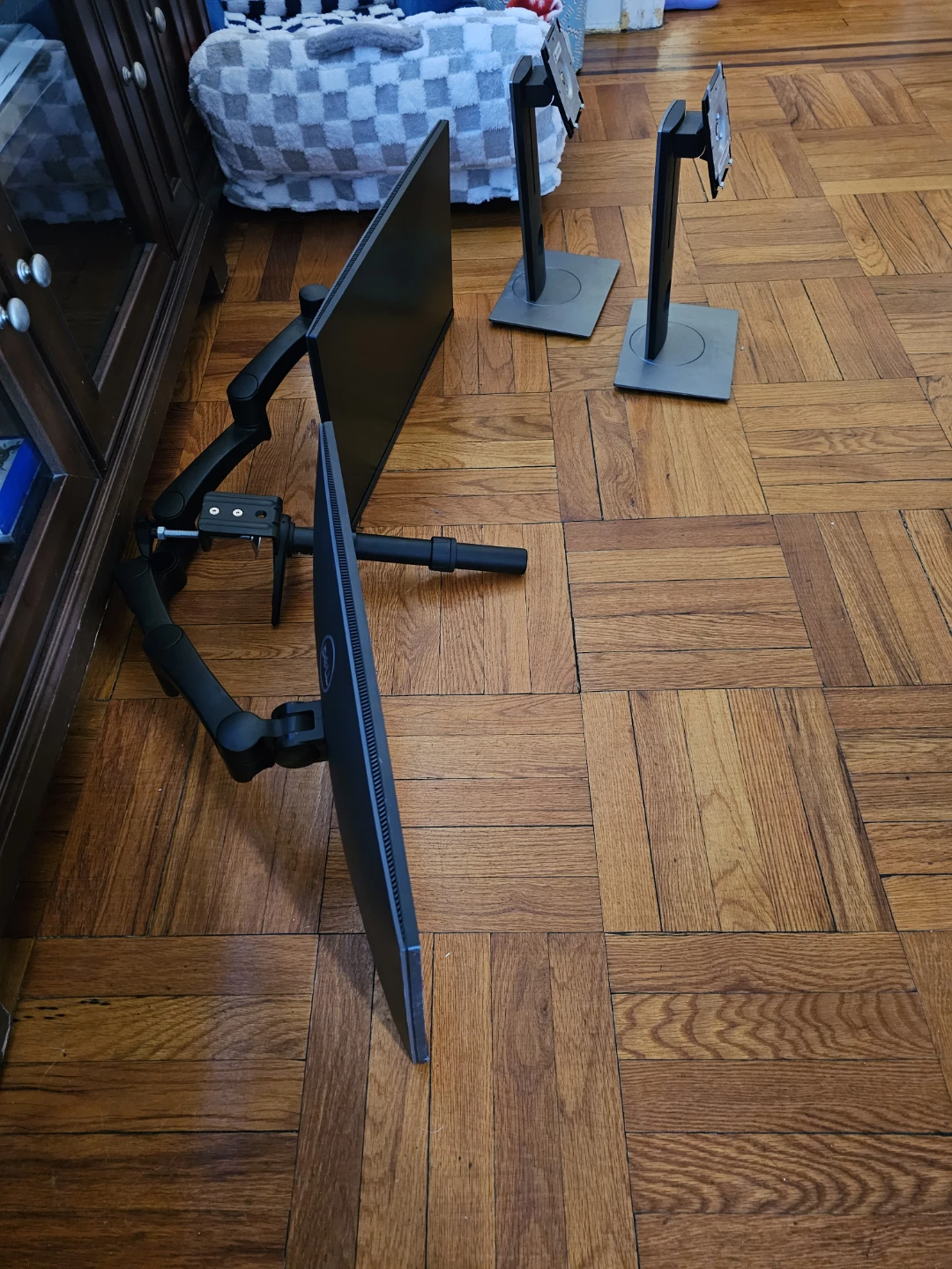Dual Monitor Desk Mount Stand - photo 4