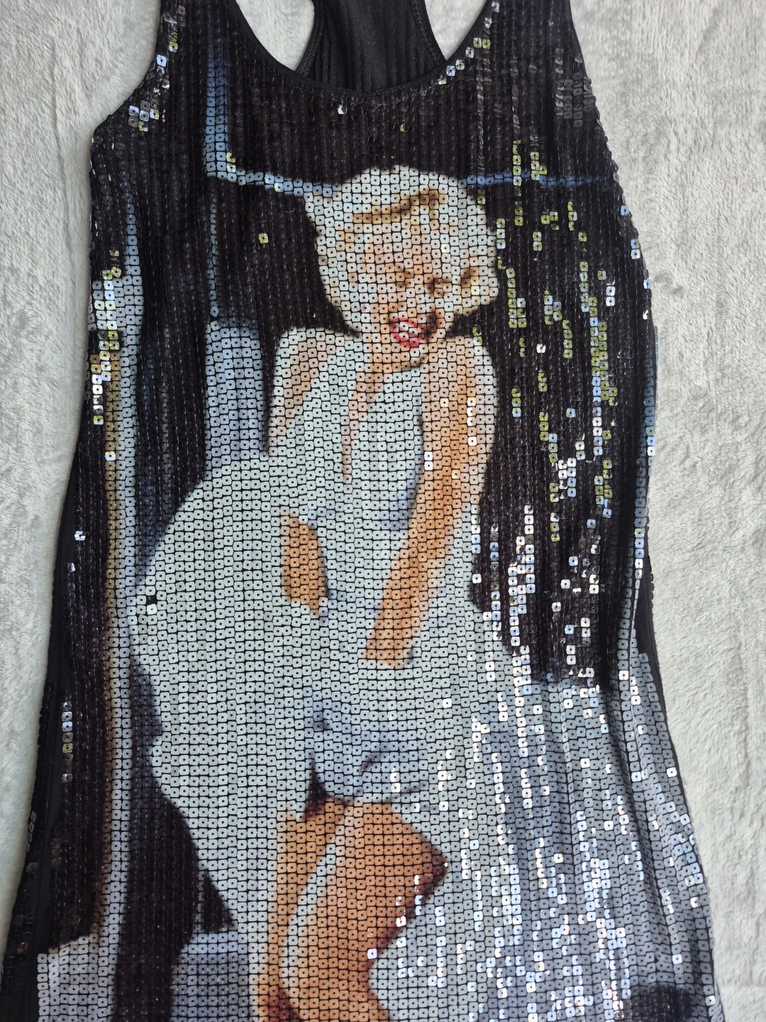 Marilyn Monroe Sequin Tank Top Dress - photo 3