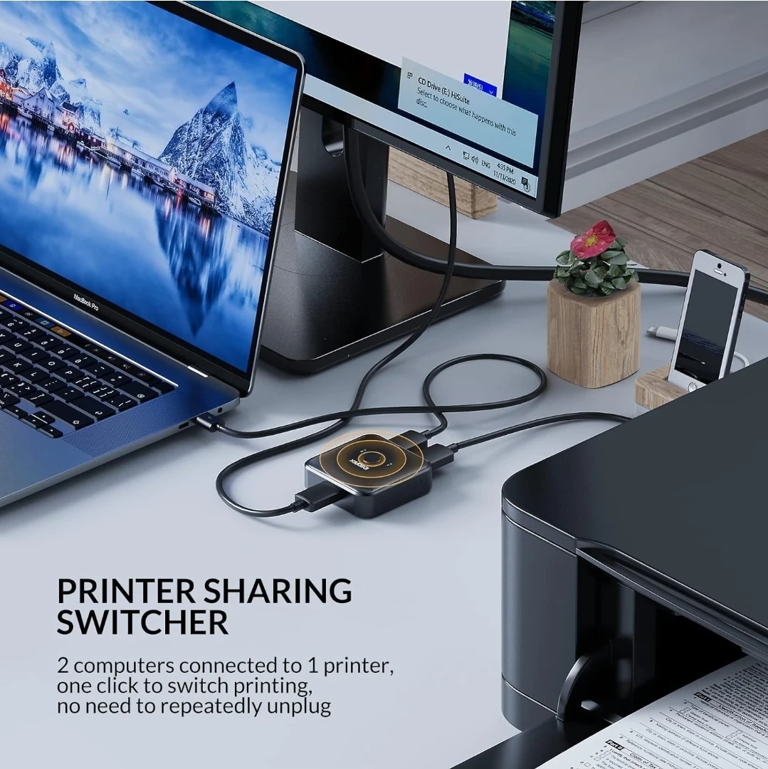 USB 3.0 Switcher 1 In 2 Out, ABS - photo 4