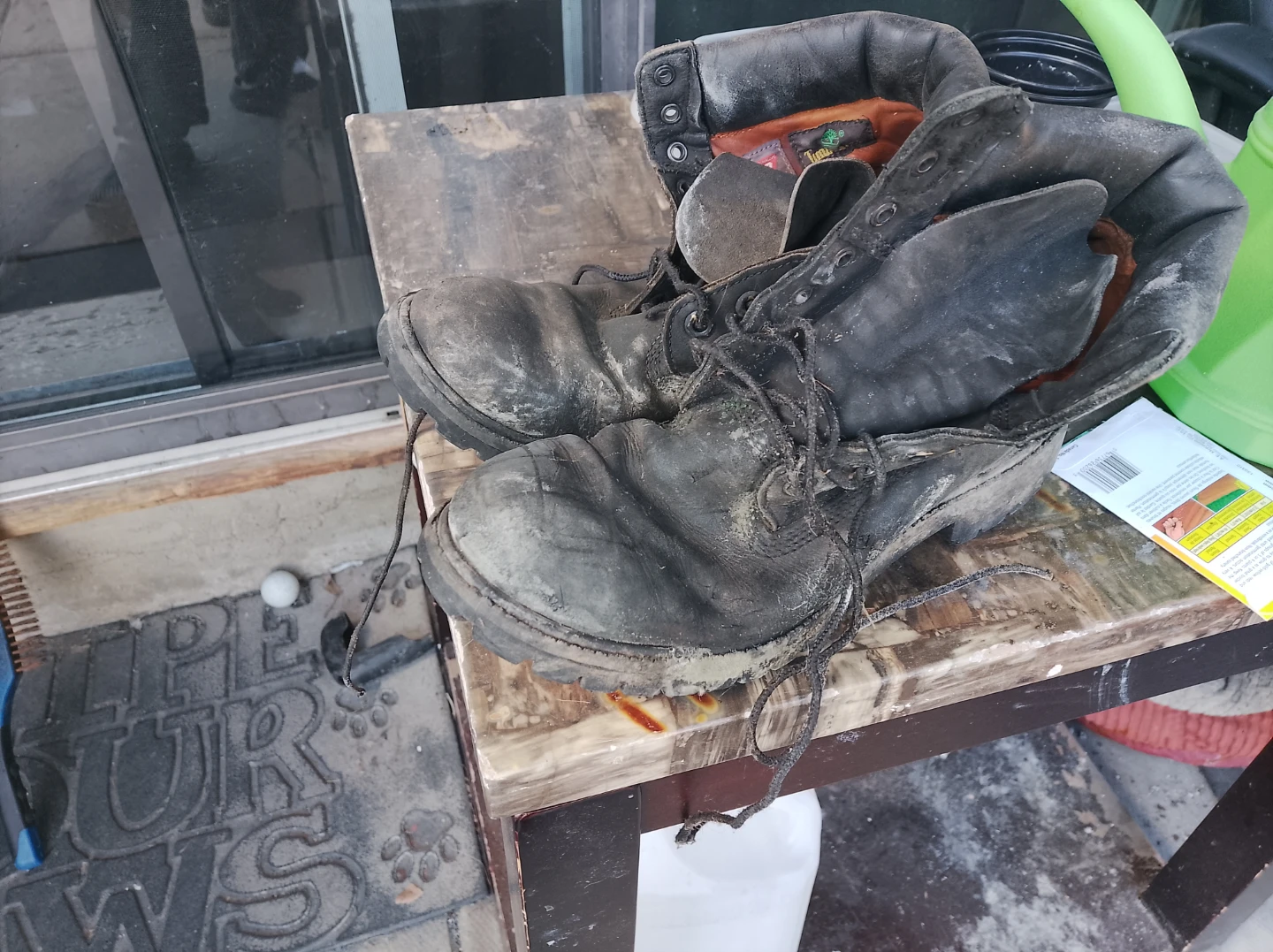 Timberland Men's 9M Genuine Leather Work Boots - photo 2
