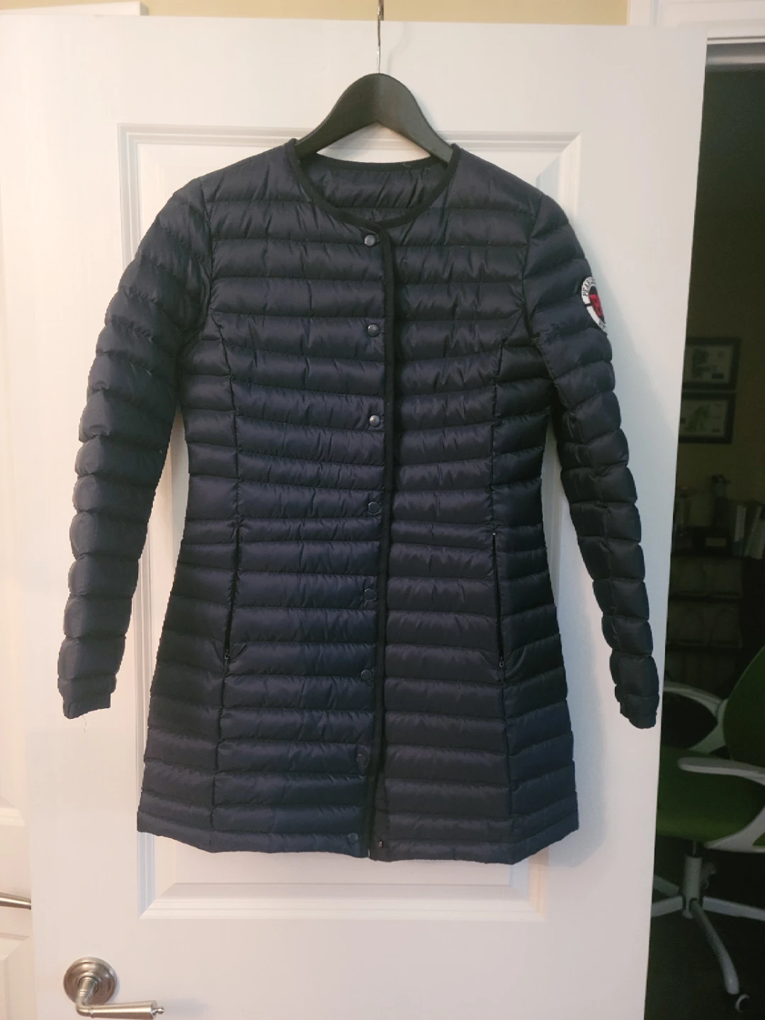 Pearly Gates Navy Down Puffer Jacket Size 0