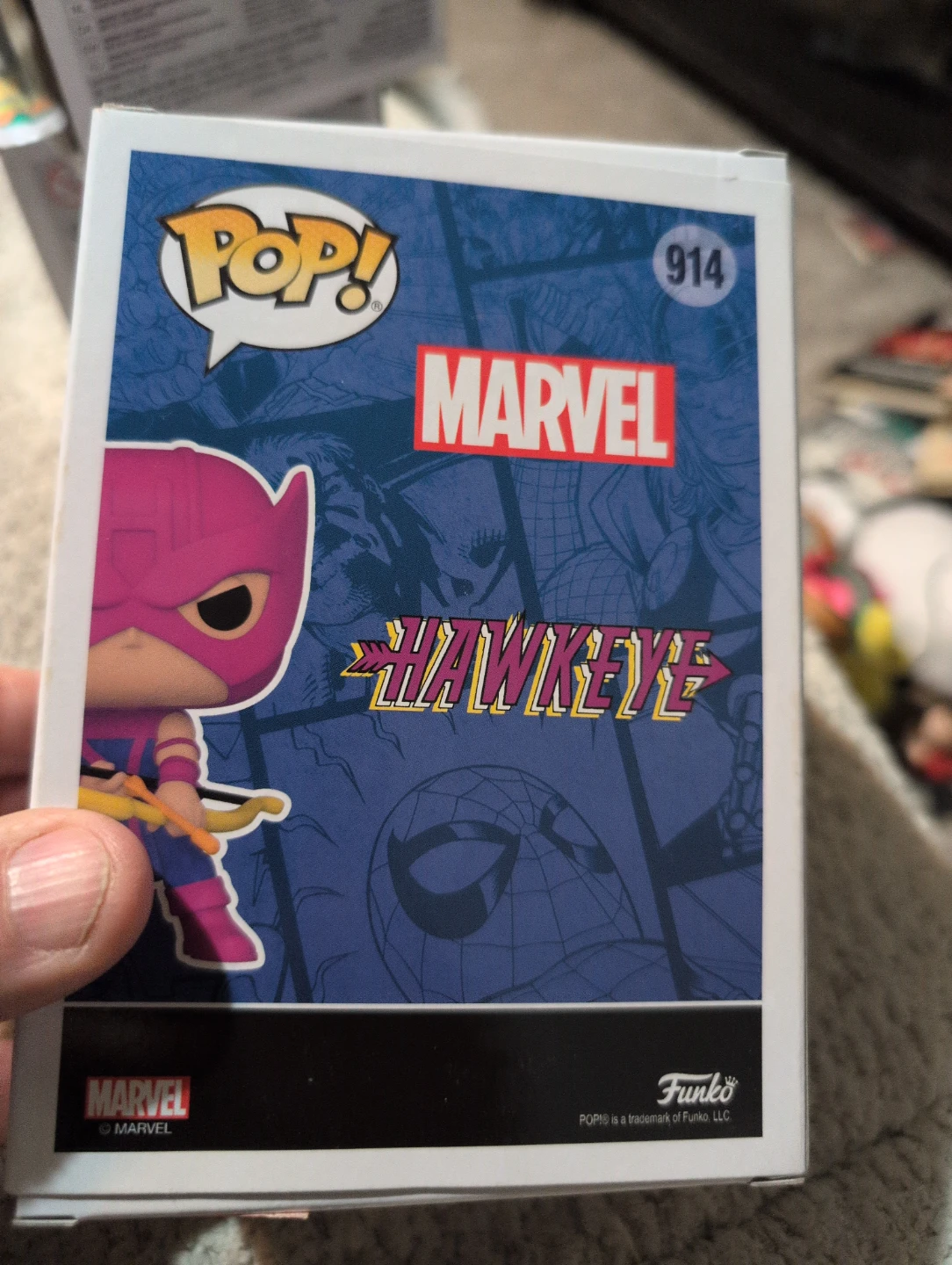 Funko Pop! Marvel Hawkeye #914 PX Previews Exclusive - photo 2