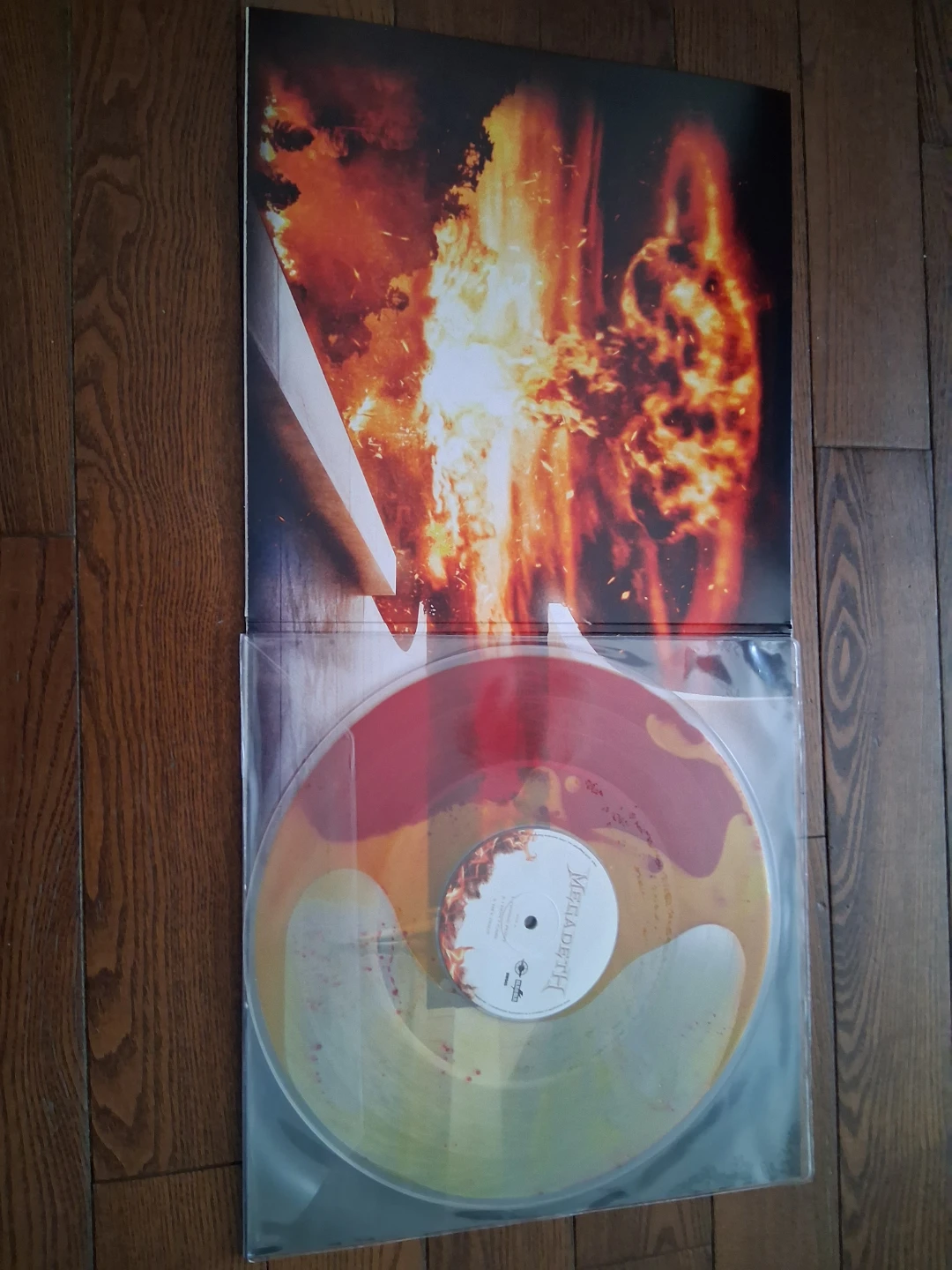Megadeth Final Album Magma Filled Limited Edition Vinyl - photo 3