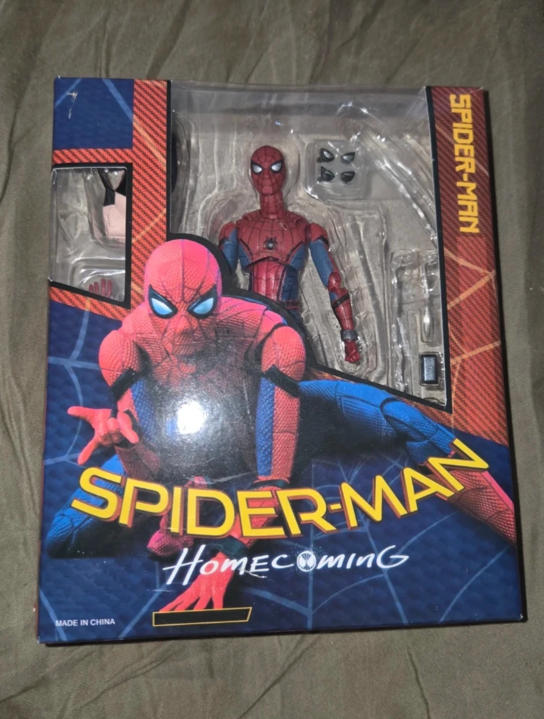 Fully articulated Spider-Man Homecoming Action Figure