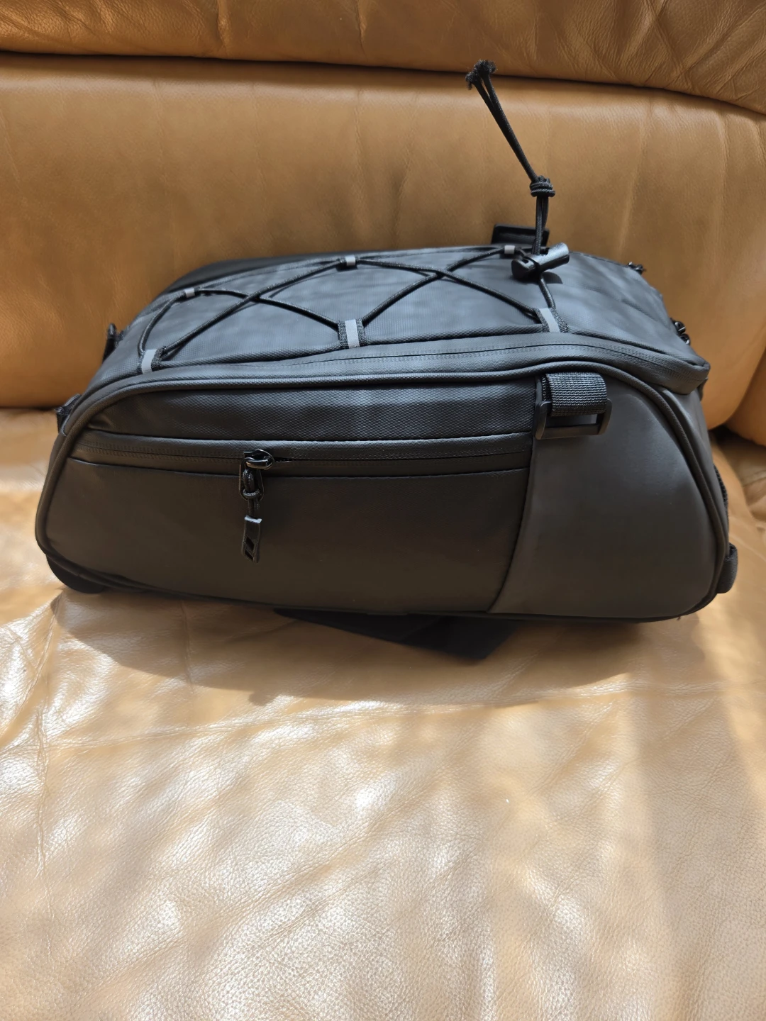 8L Black Bicycle Rear Rack Bag - photo 2