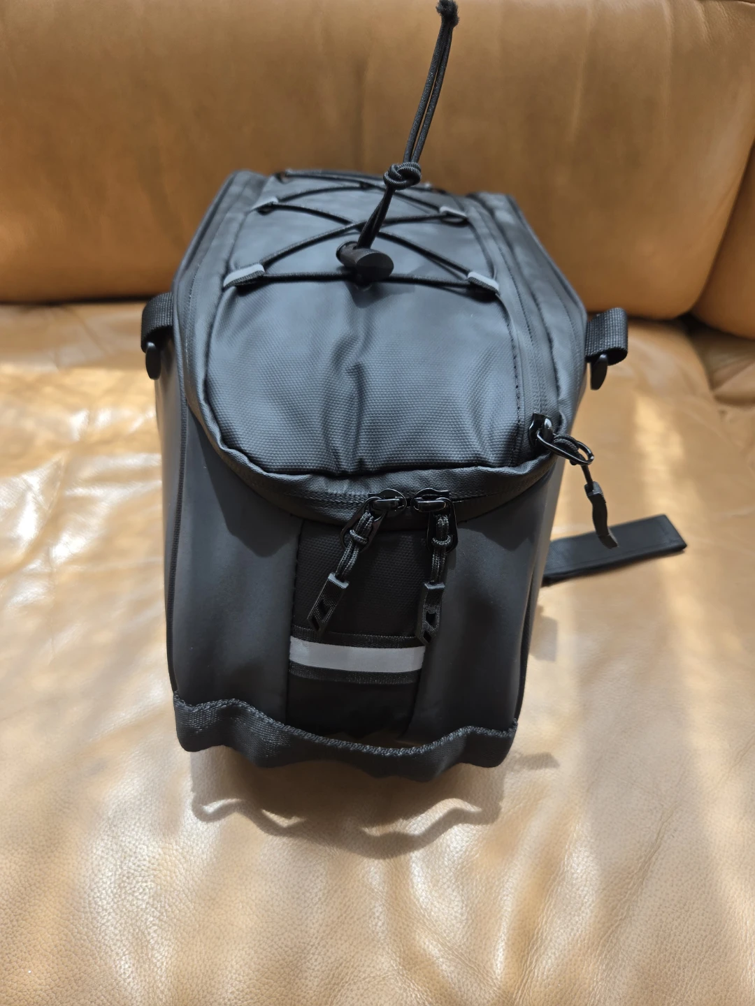 8L Black Bicycle Rear Rack Bag - photo 3