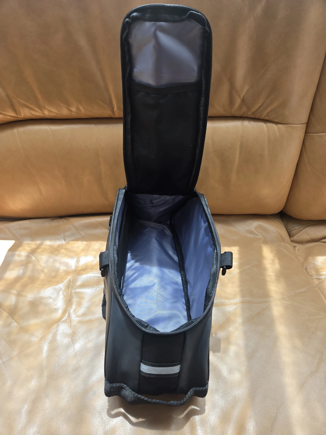 8L Black Bicycle Rear Rack Bag - photo 4