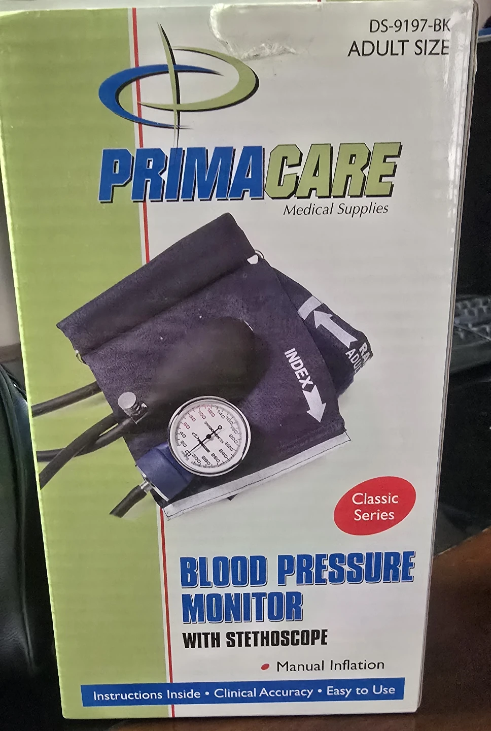 Primacare Blood Pressure Monitor with Stethoscope