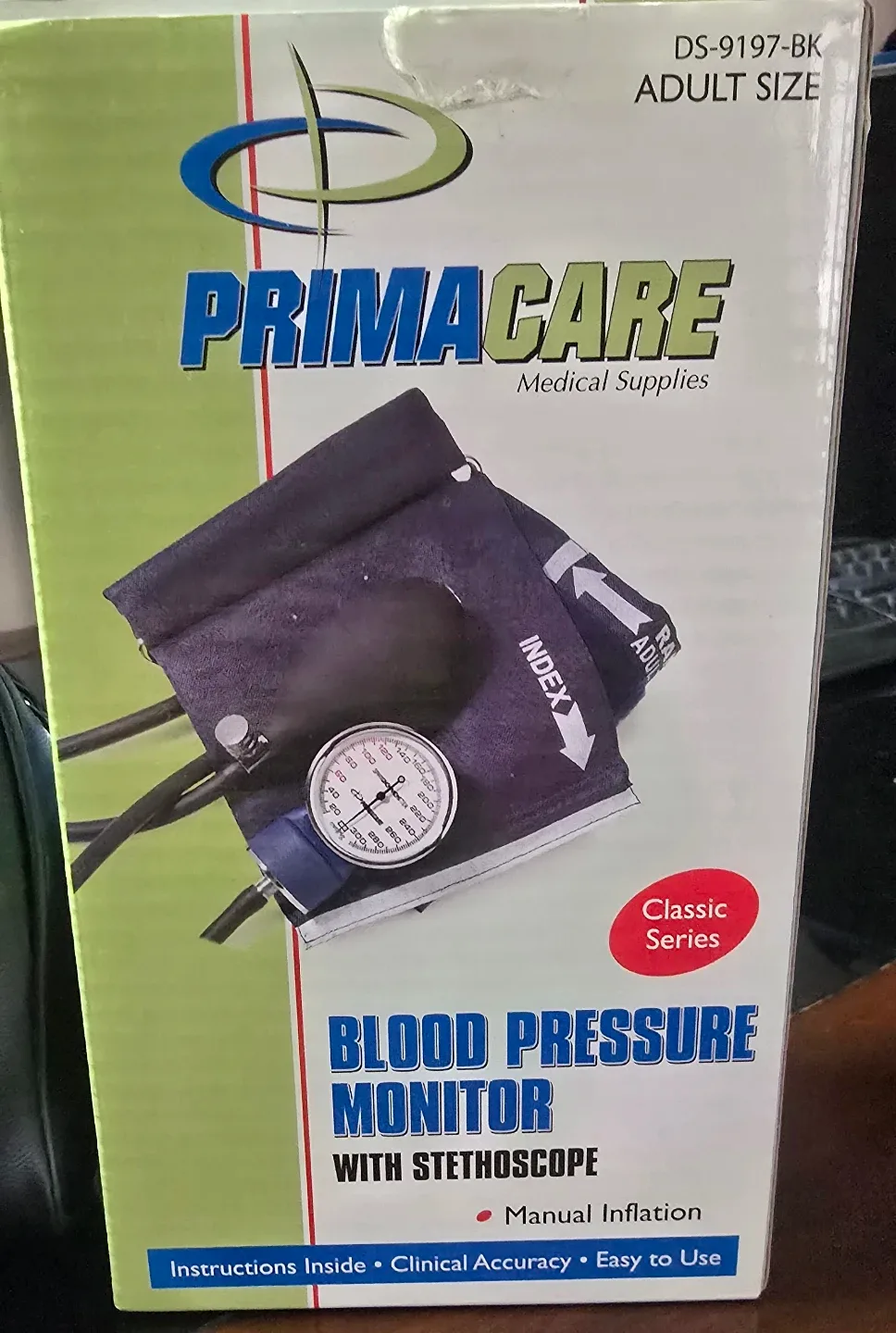 Primacare Blood Pressure Monitor with Stethoscope