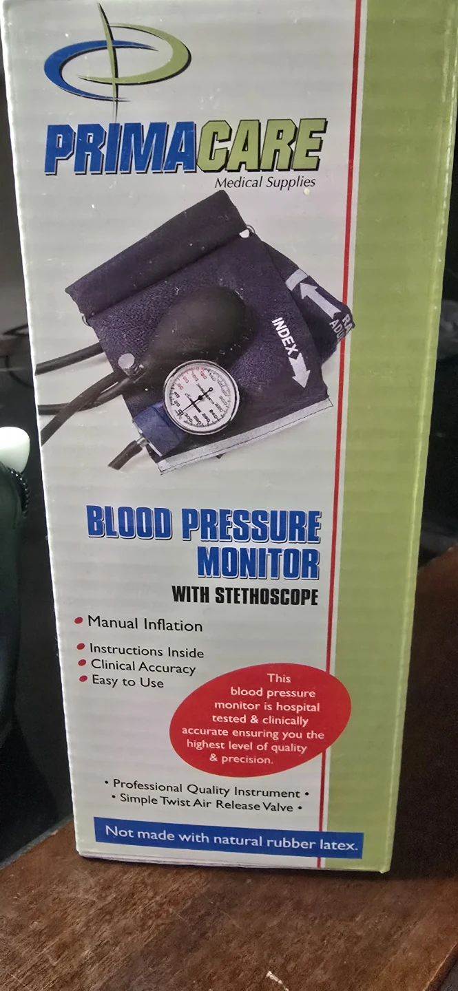 Primacare Blood Pressure Monitor with Stethoscope - photo 2