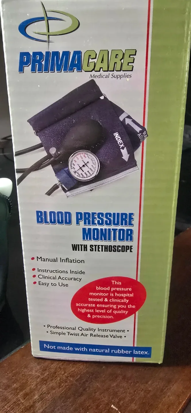Primacare Blood Pressure Monitor with Stethoscope - photo 2