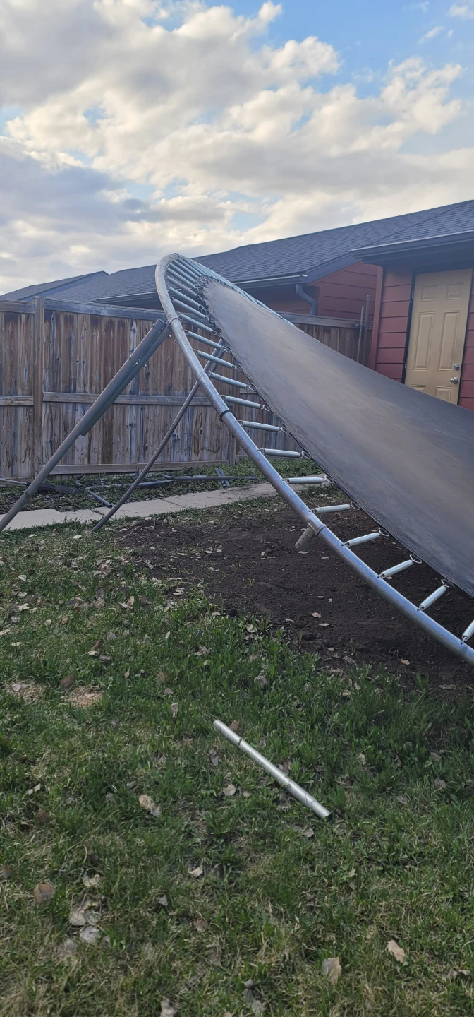 Trampoline Frame and Mat