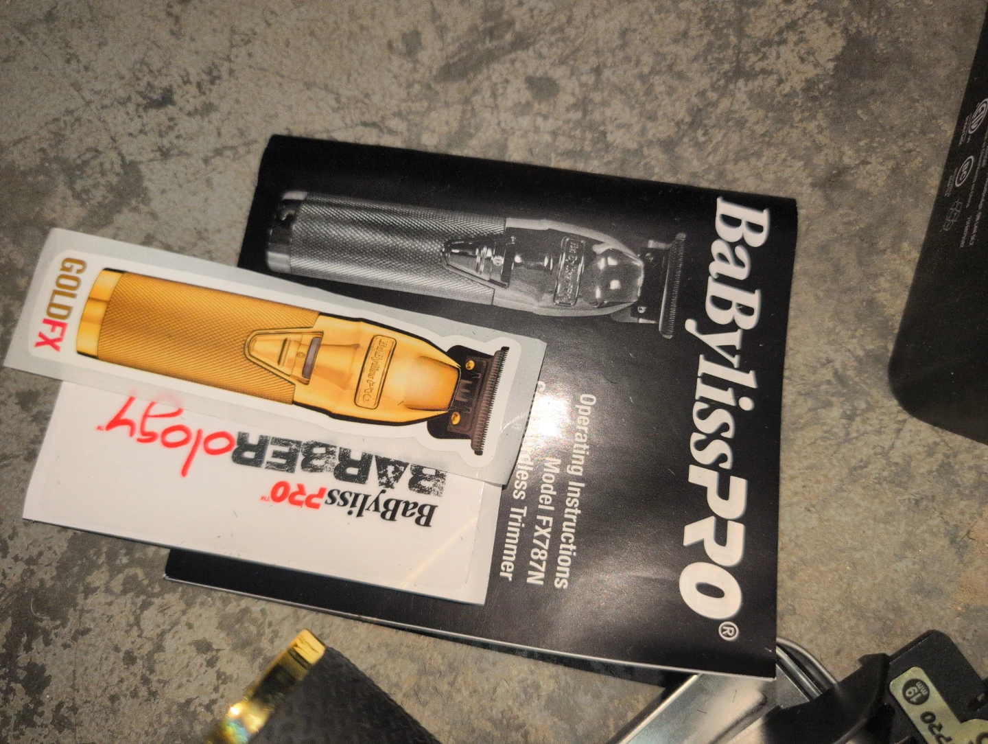 BaBylissPRO FX787N Gold Cordless Trimmer - photo 2