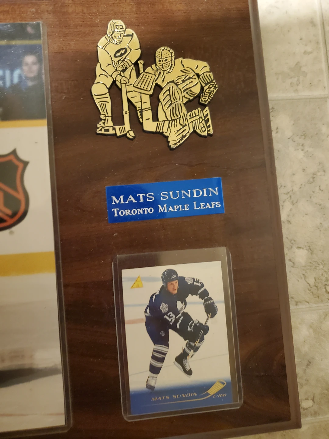 Toronto Maple Leafs Display Plaque: Mats Sundin & Felix Potvin - photo 2