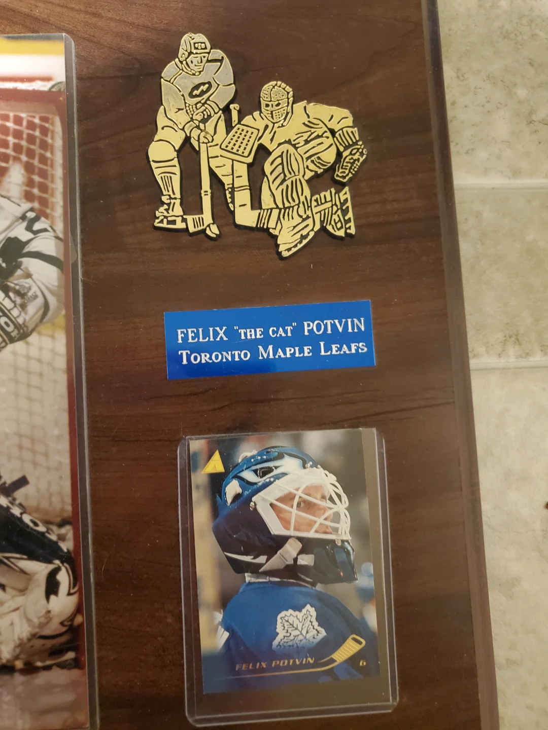 Toronto Maple Leafs Display Plaque: Mats Sundin & Felix Potvin - photo 4