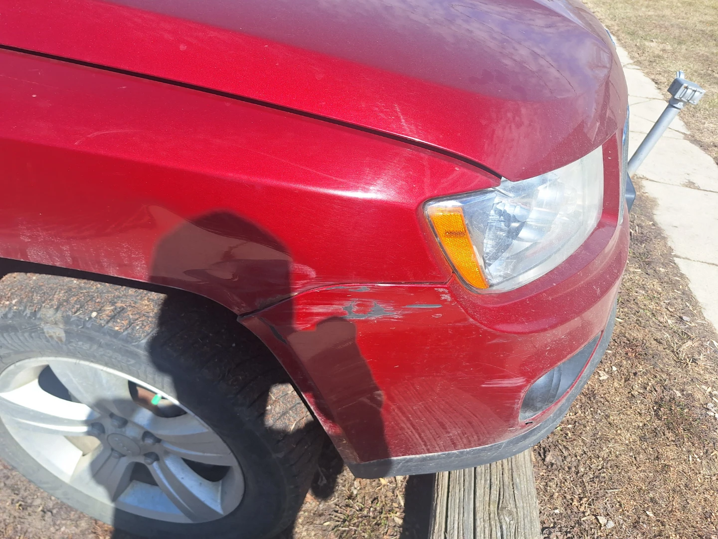 Red Jeep Compass - photo 2