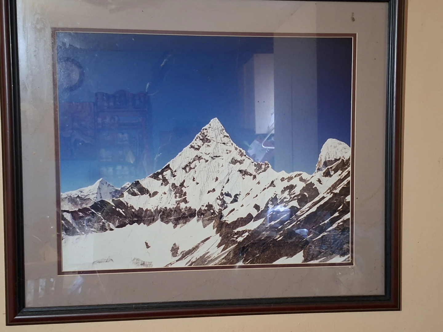 Framed Mountain Landscape Print