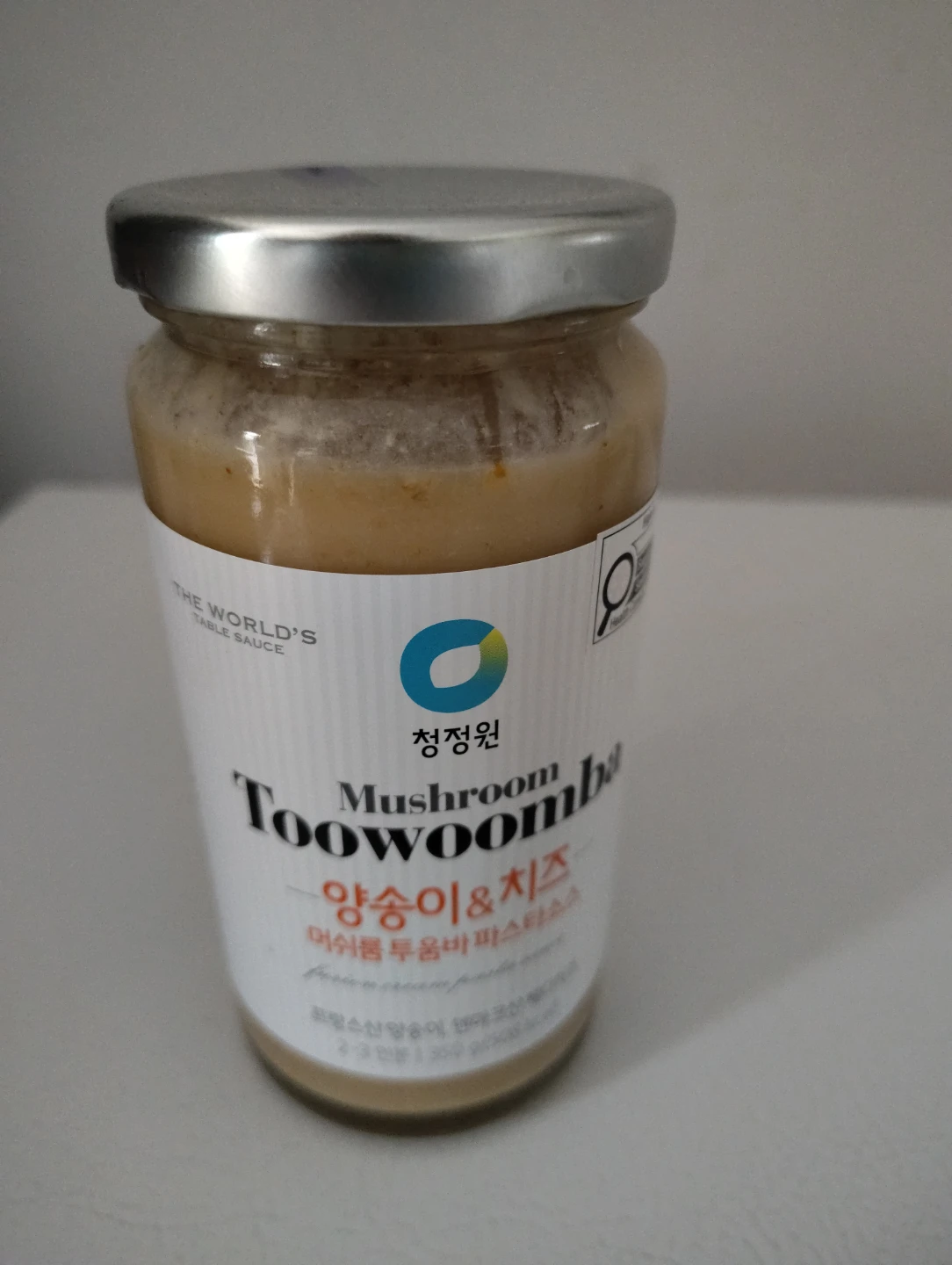 Chung Jung One Toowoomba Mushroom & Cheese Pasta Sauce 240g
